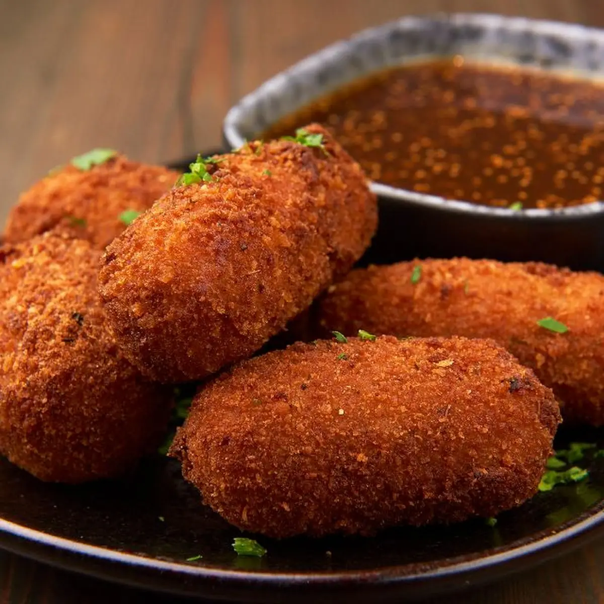 Wild Mushroom Risotto Croquettes