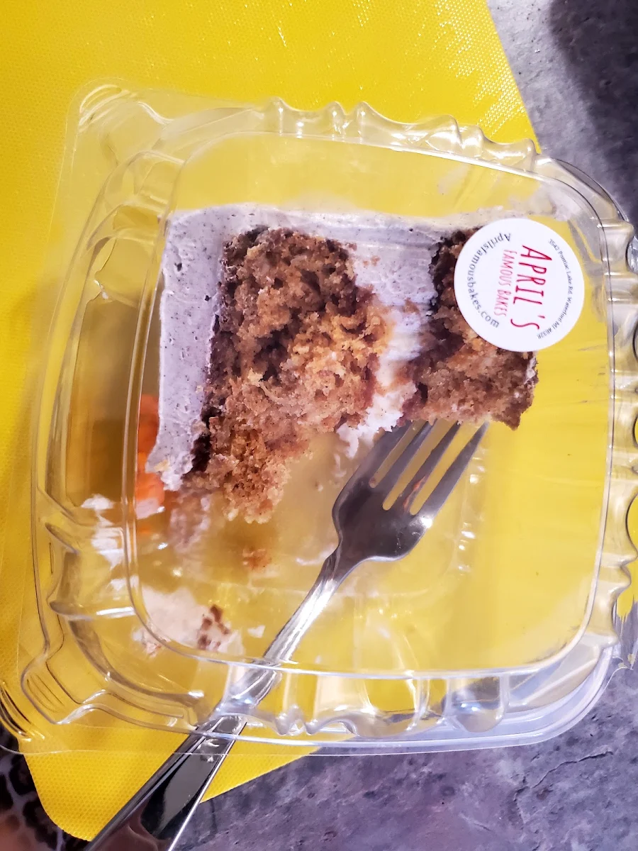 Carrot Cake Slice