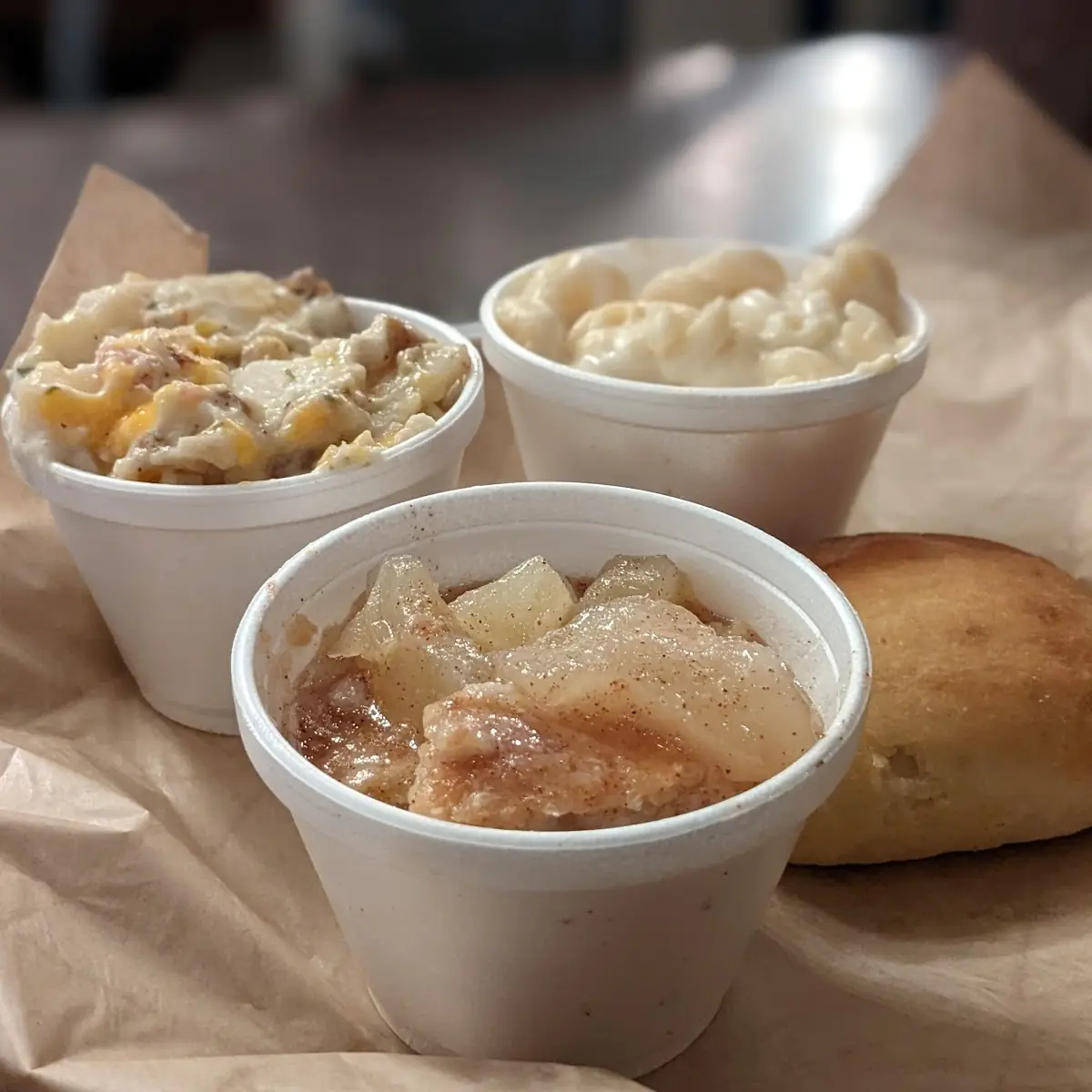 Macaroni and Cheese Apple Cobbler Loaded Baked Potato Casserole