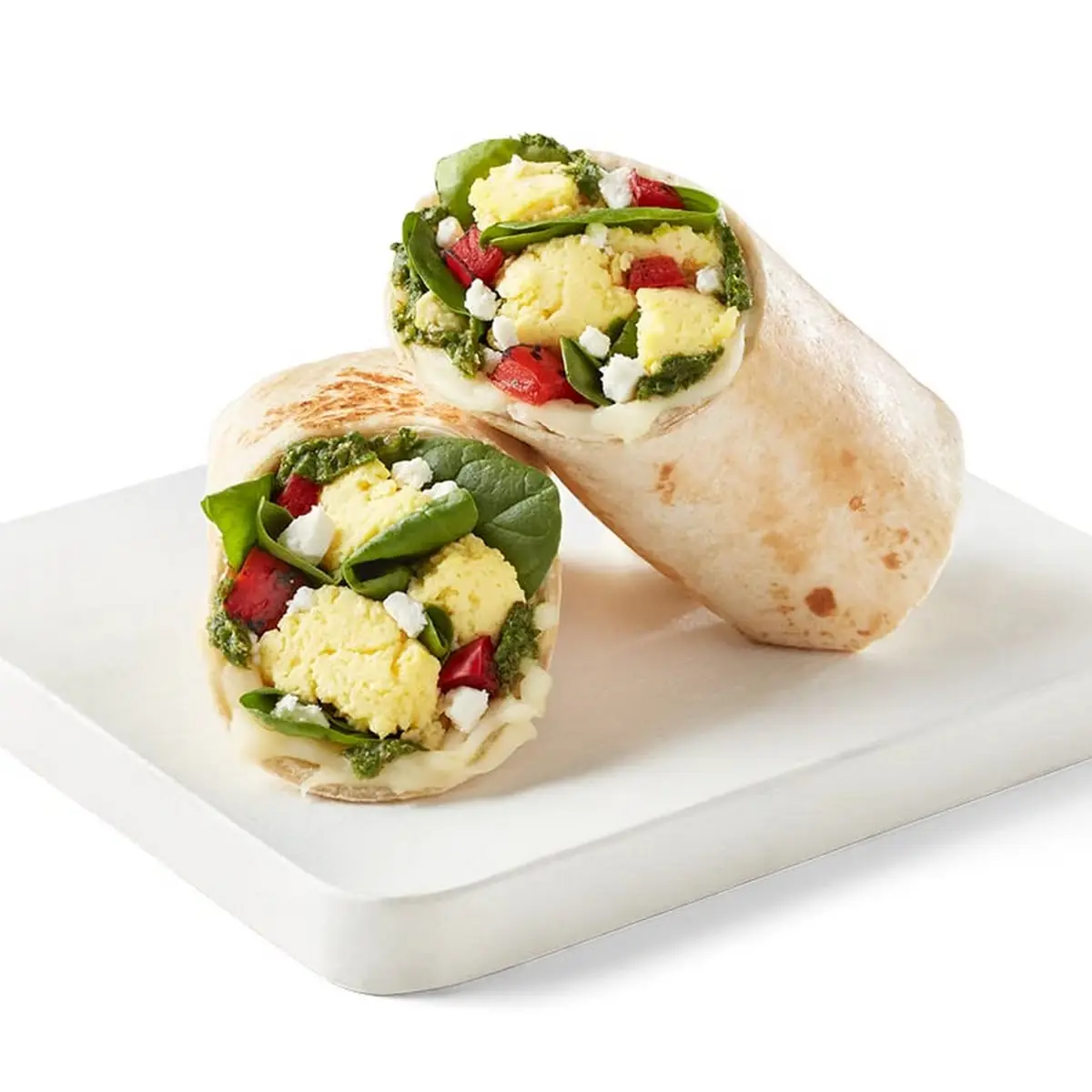 Spinach Feta & Pesto Wrap