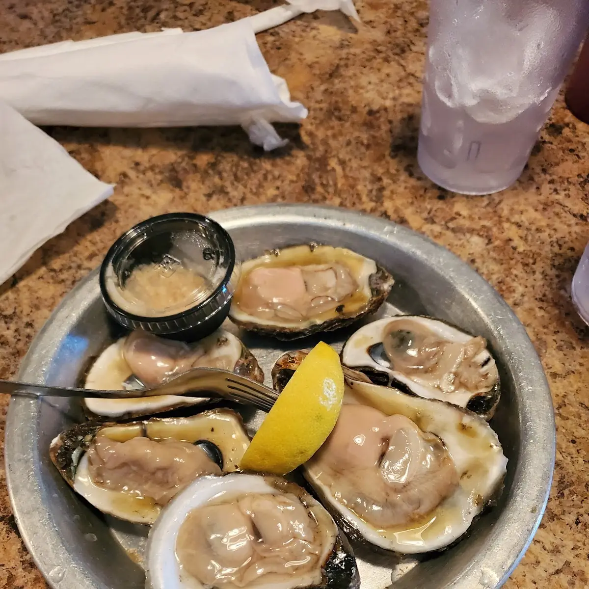 Raw Oysters on the Half Shell