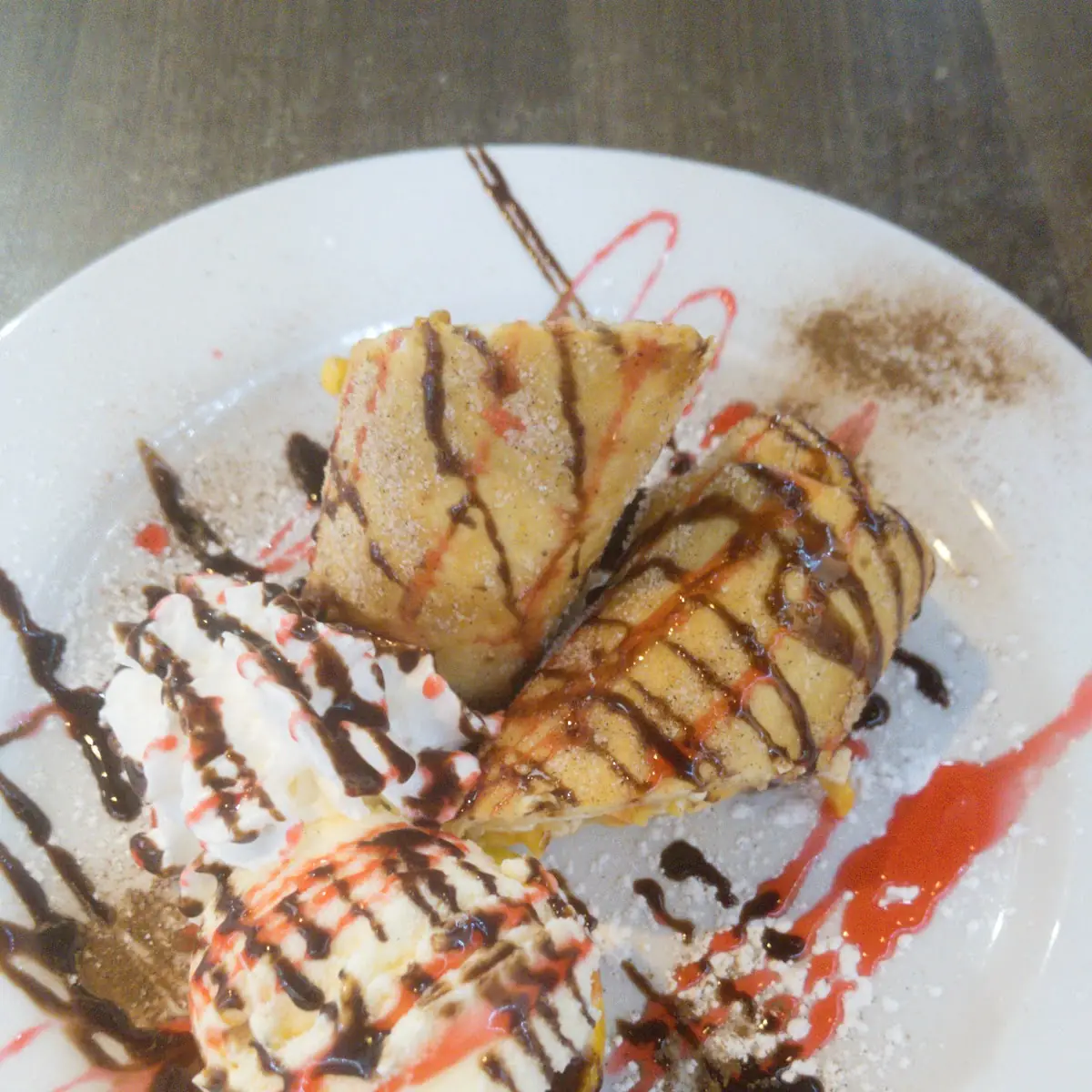 Mango Cream Chimichanga
