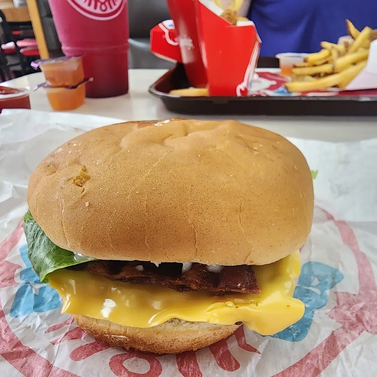 Jr Bacon Cheeseburger