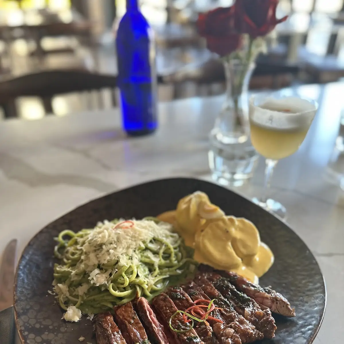 Skirt Steak and Fries