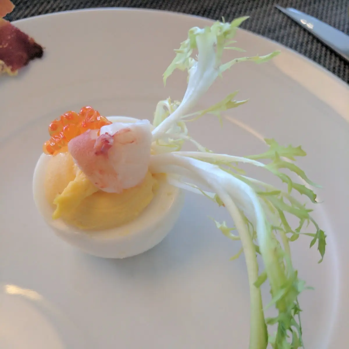 Lobster Deviled Eggs