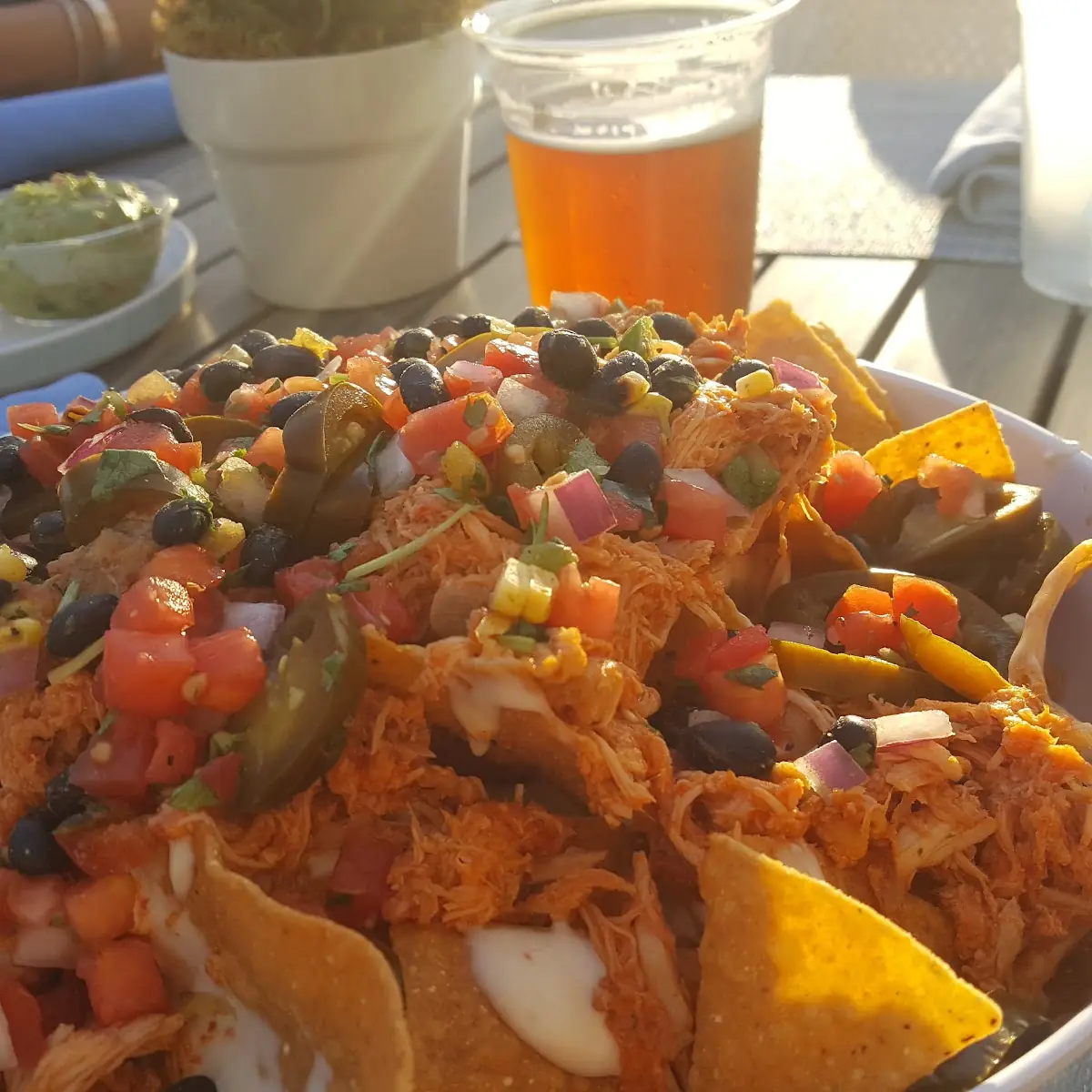 Pulled Chicken Nachos