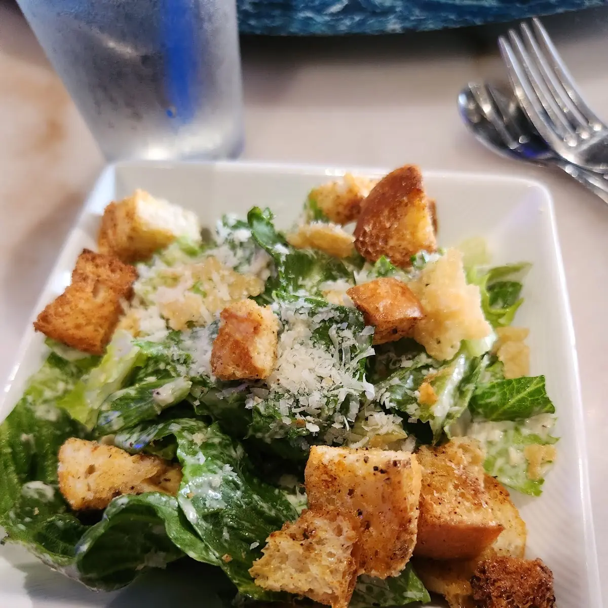 Grilled Caesar Salad