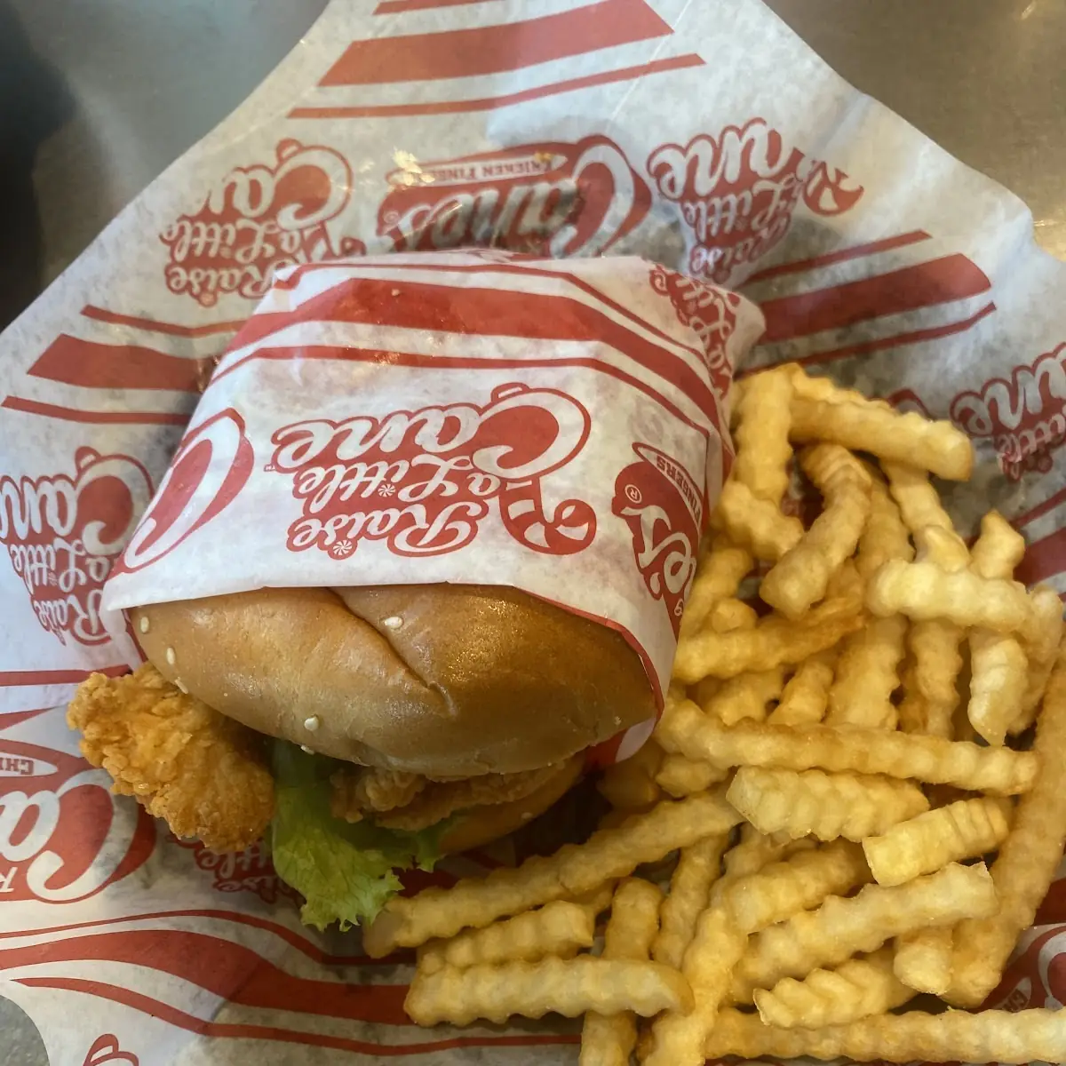 Chicken Sandwich Combo Fried Rice