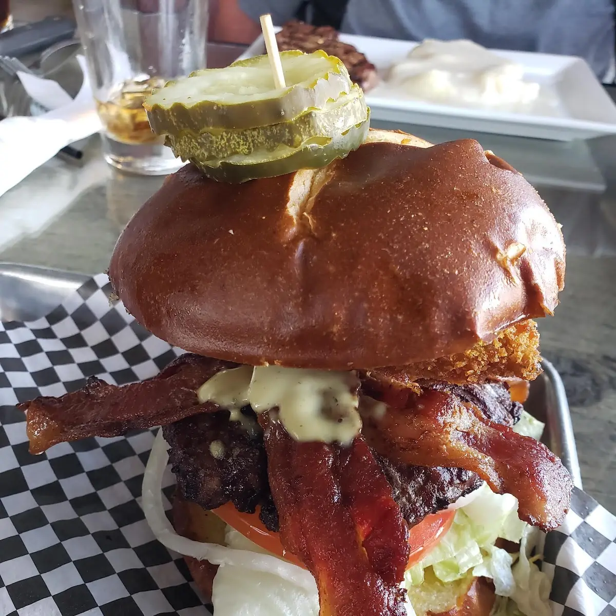 Bacon Cheddar Burger