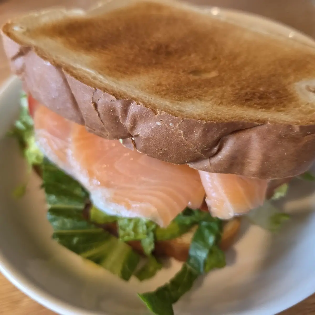 Smoked Salmon Sandwich