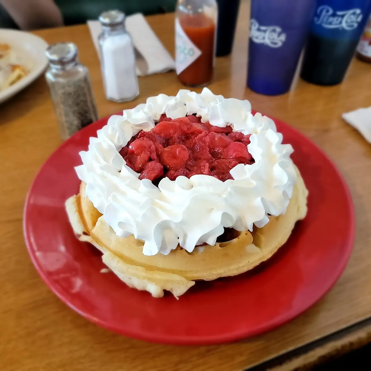 Strawberry Shortcake Waffle