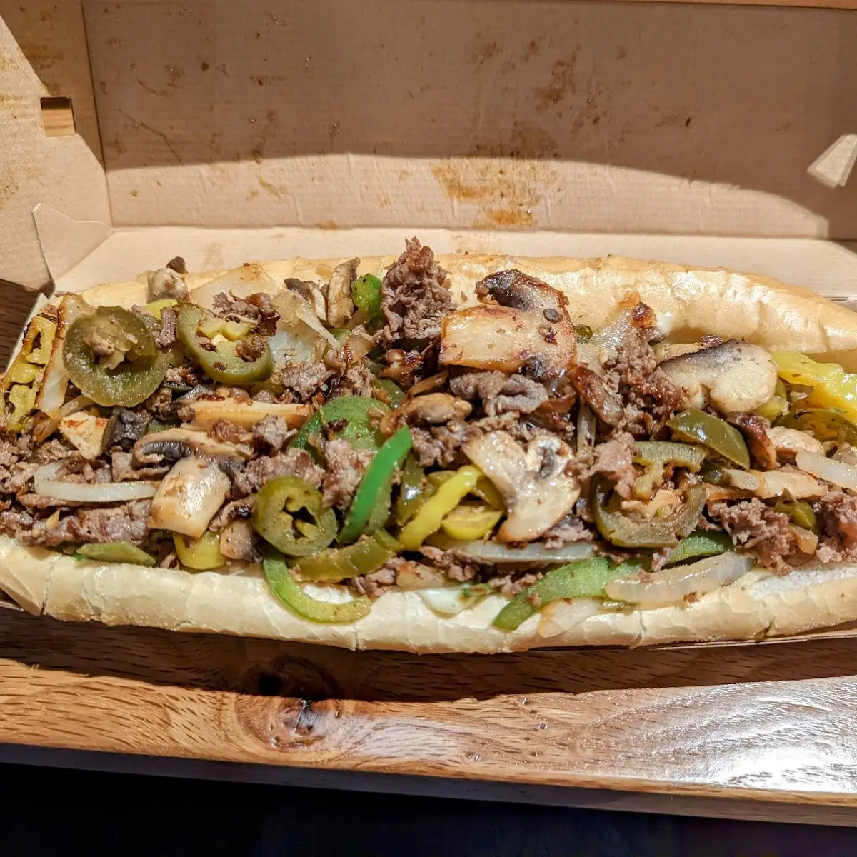 Beef Philly Cheesesteak