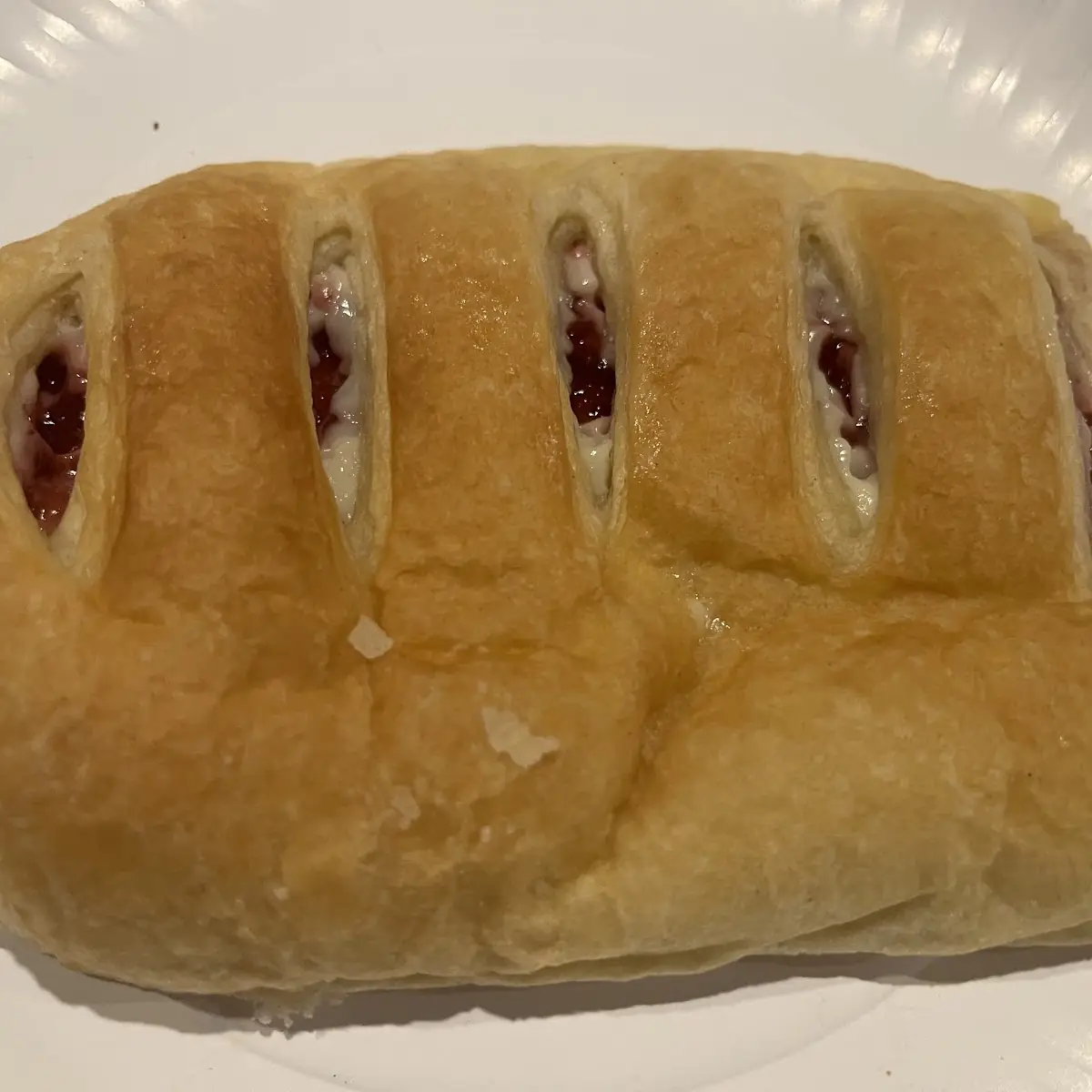 Strawberry Cream Cheese Croissant
