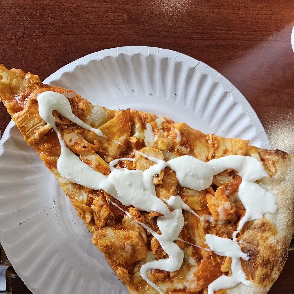 Biffalo Chicken Qith Blue Cheese on Top