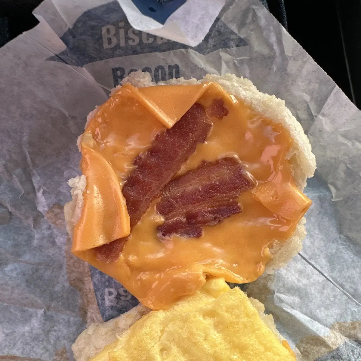 Bacon Egg Cheese Biscuit Sandwich
