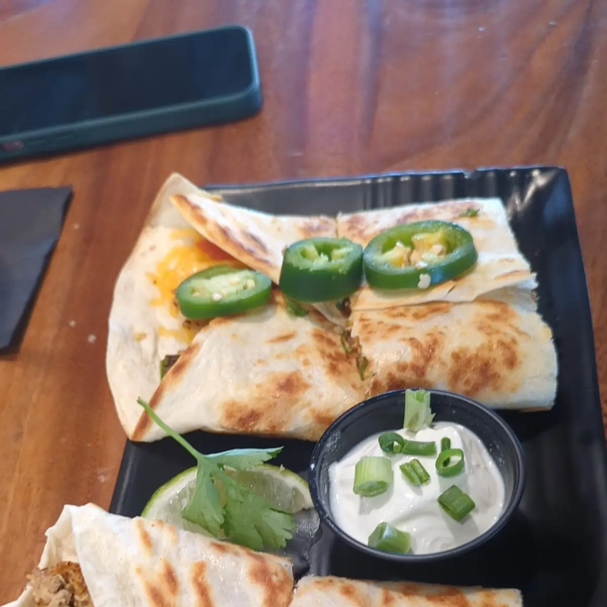 Diablo Chicken Quesadilla