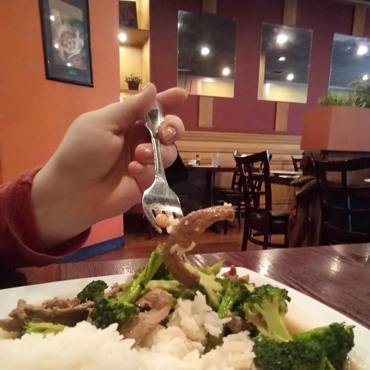 28. Broccoli (Rice is not included)