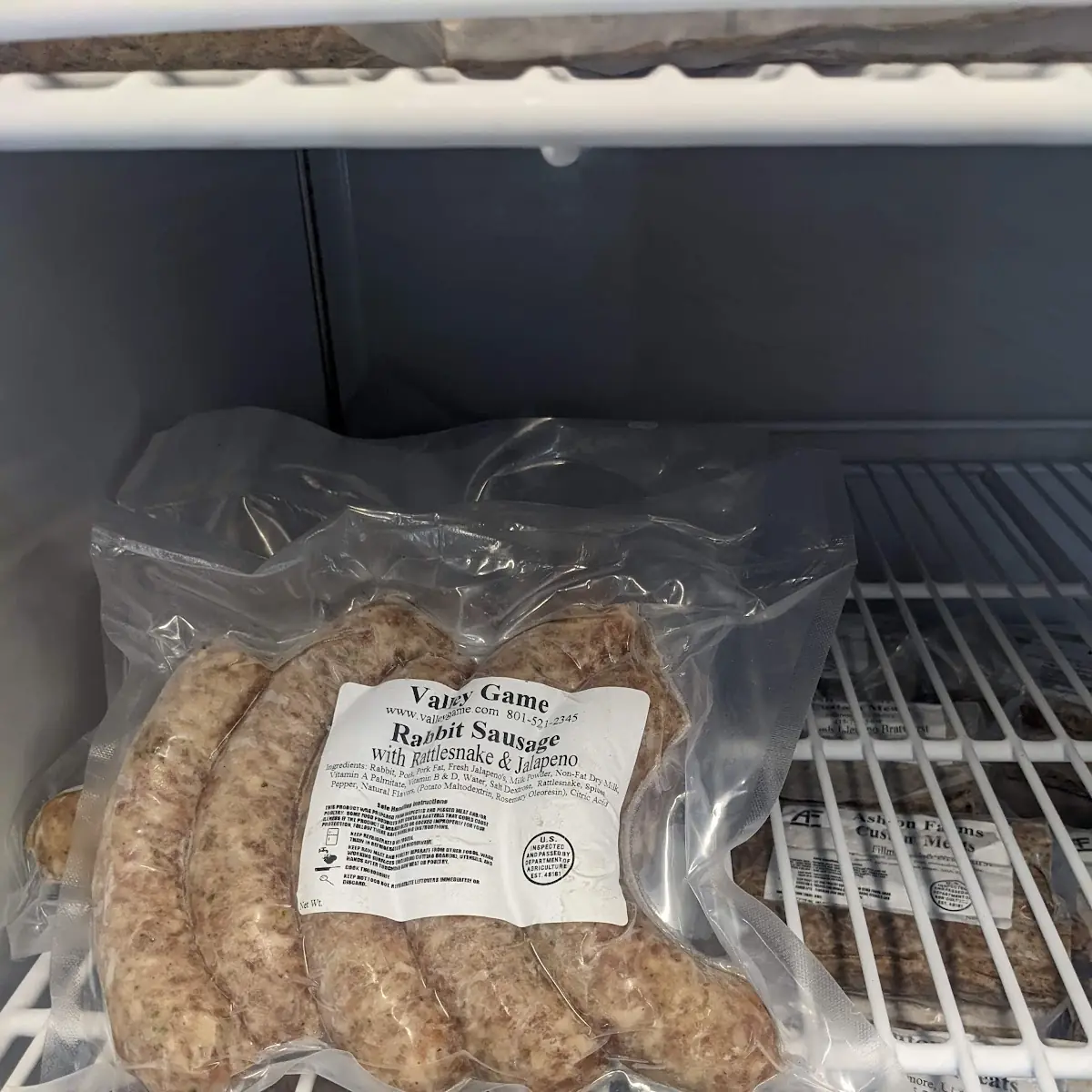 Rabbit Sausage Bratwurst