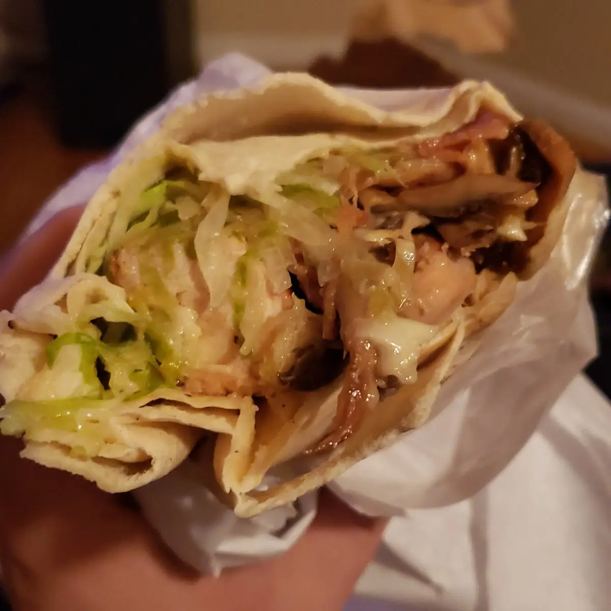 Steak Caesar Wrap