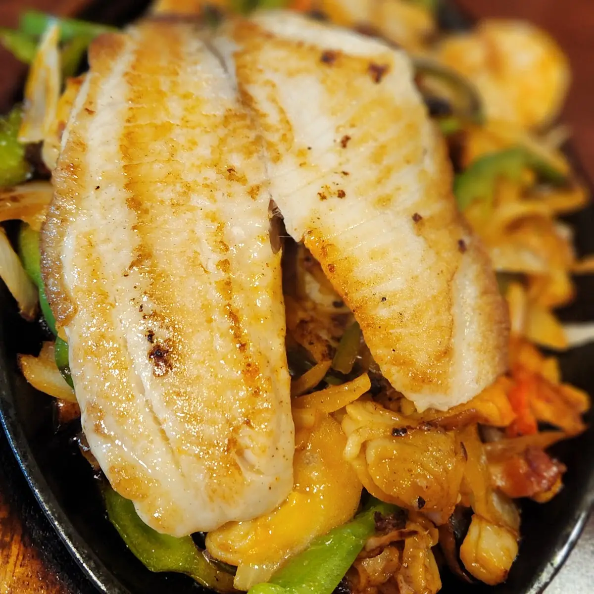 Tilapia Fish Fajitas