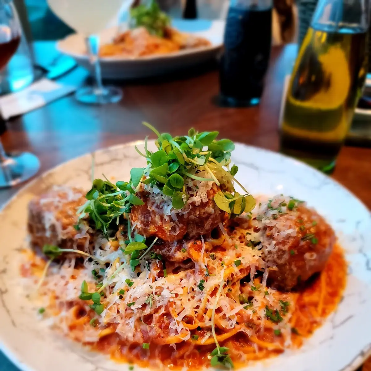 Spaghetti and Meatballs