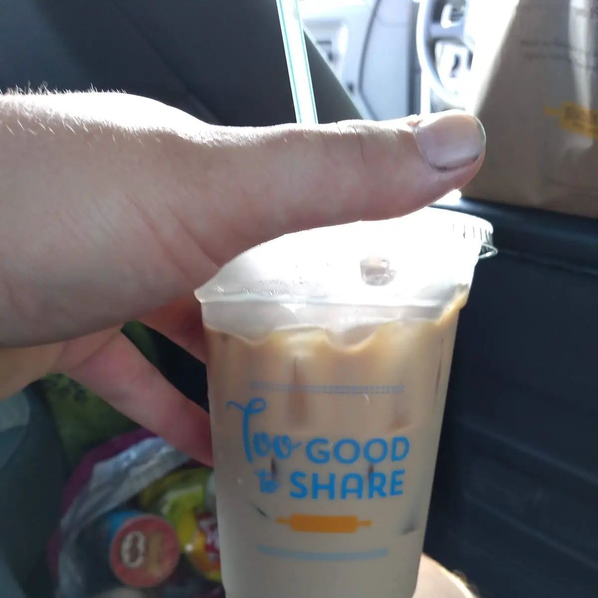 Iced Vanilla Latte