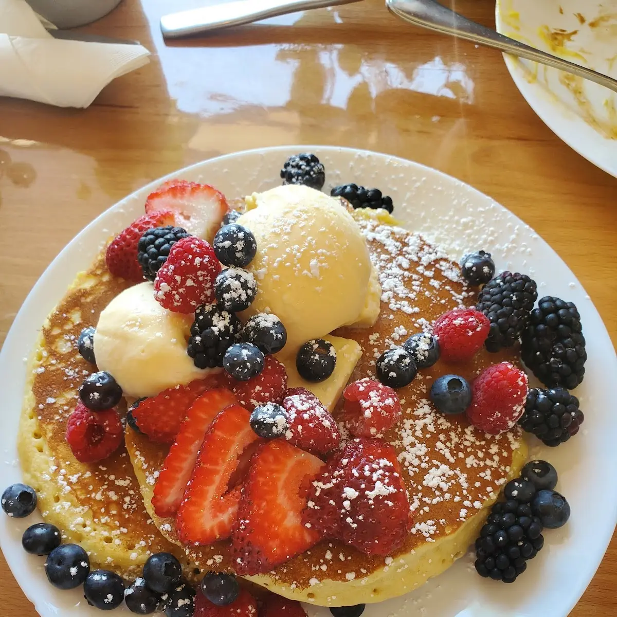 Lemon Ricotta Pancakes