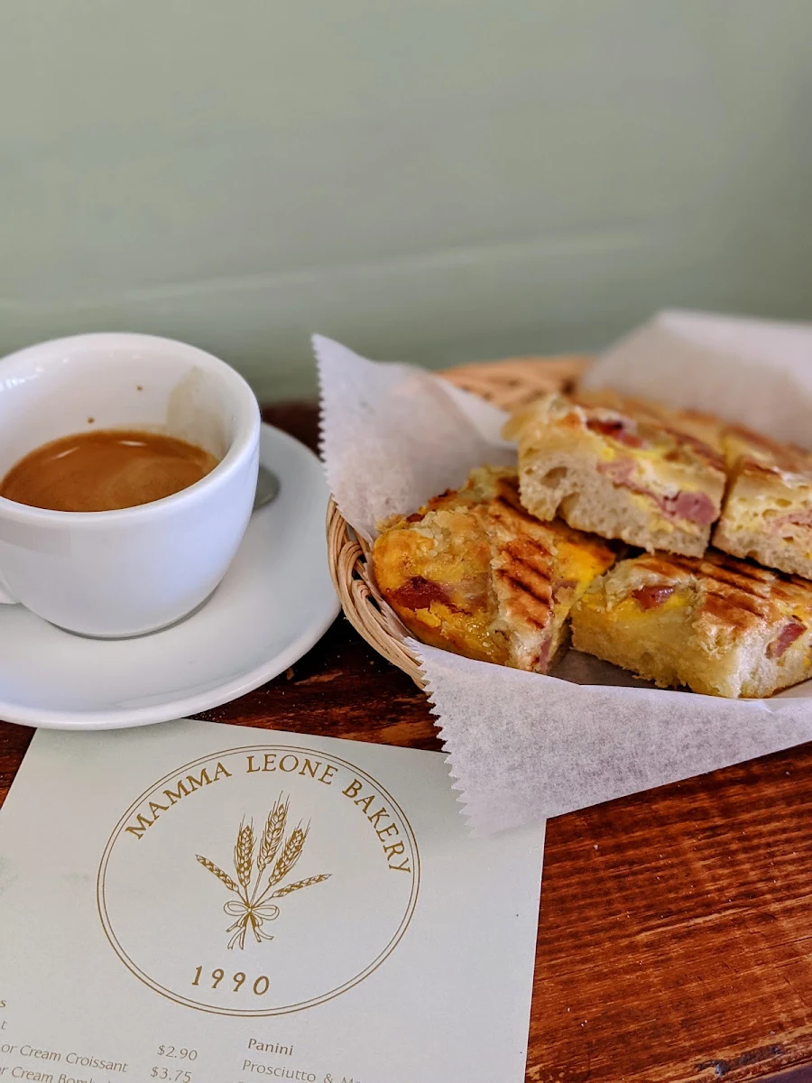 Ham Egg and Cheese Focaccia
