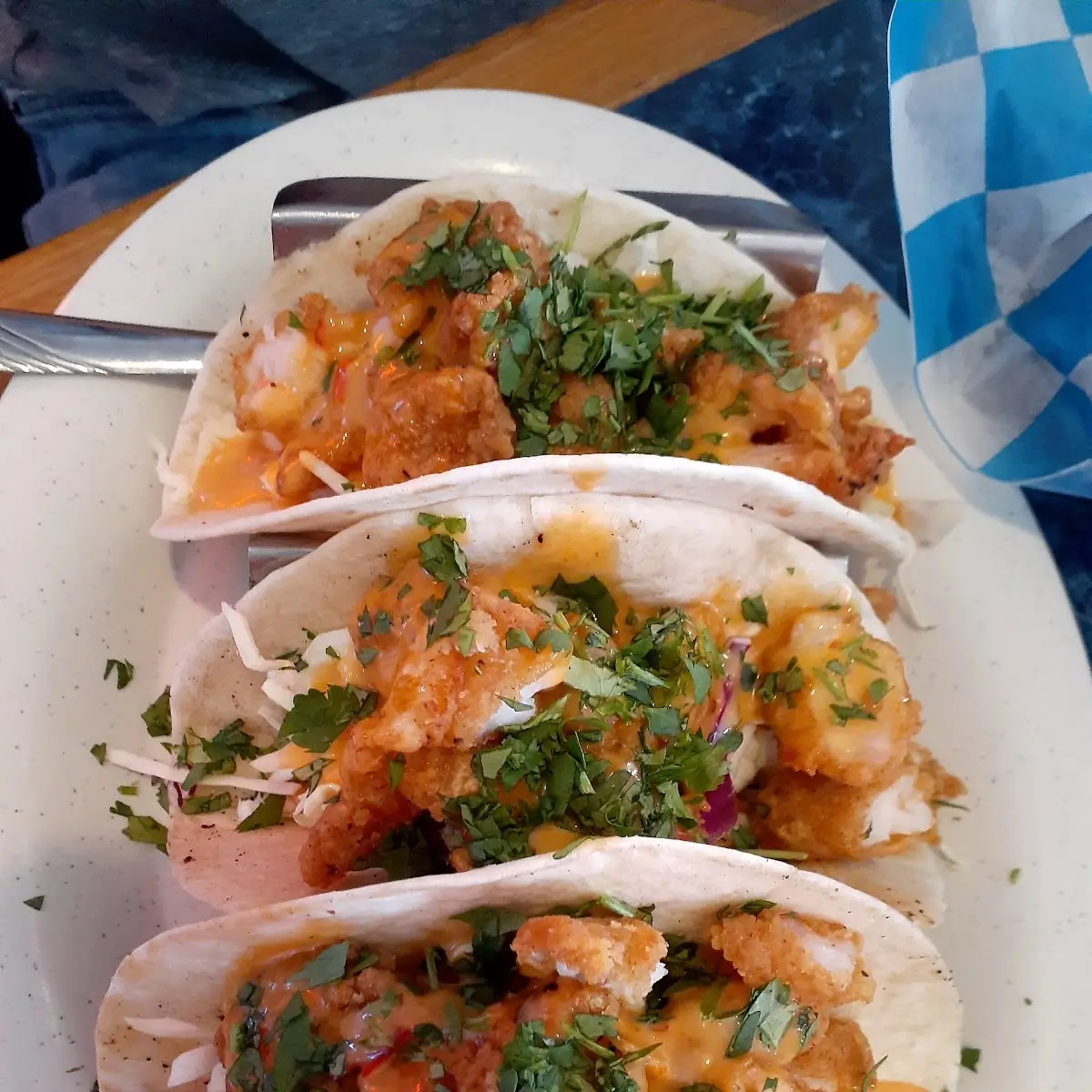Bang Bang Shrimp Tacos
