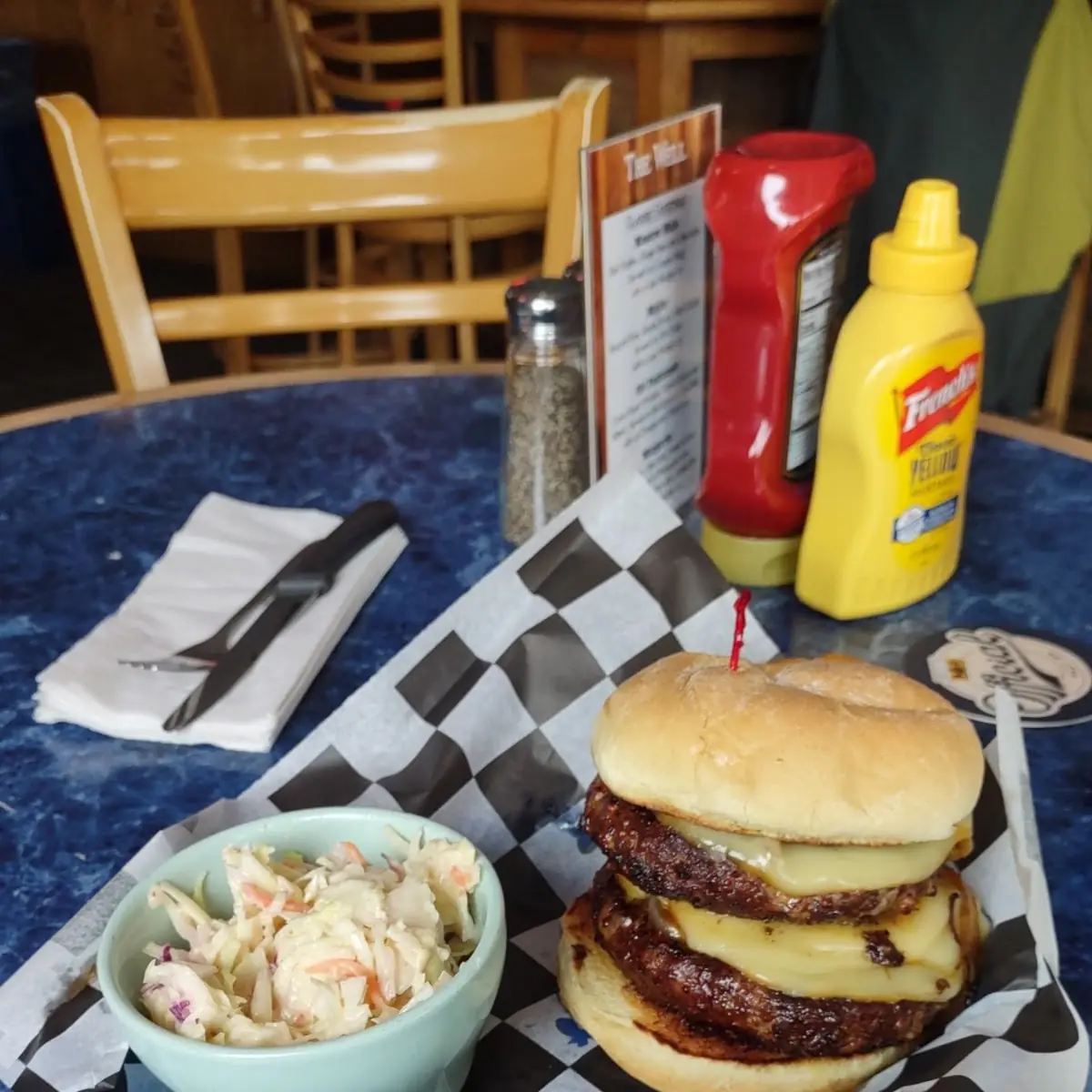 Cheese Burger Basket