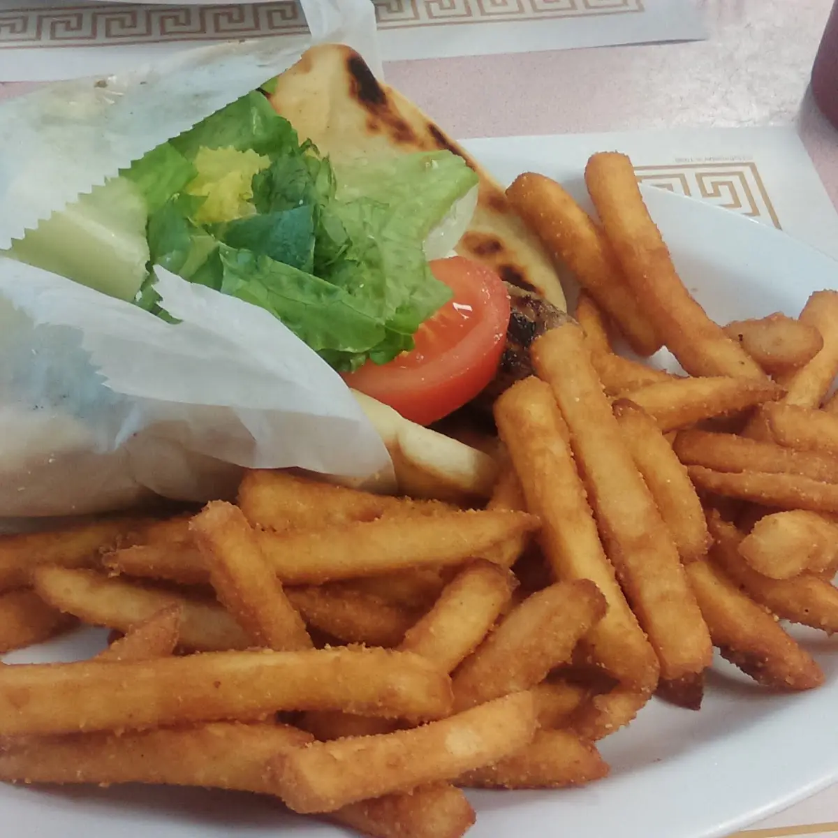 Beef Gyro with Fries