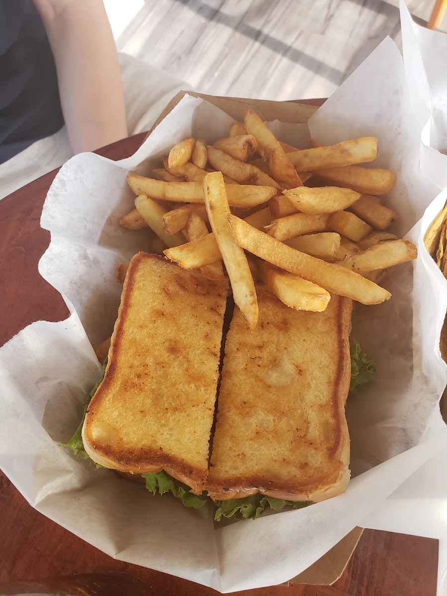 Grilled Cheese and Fries