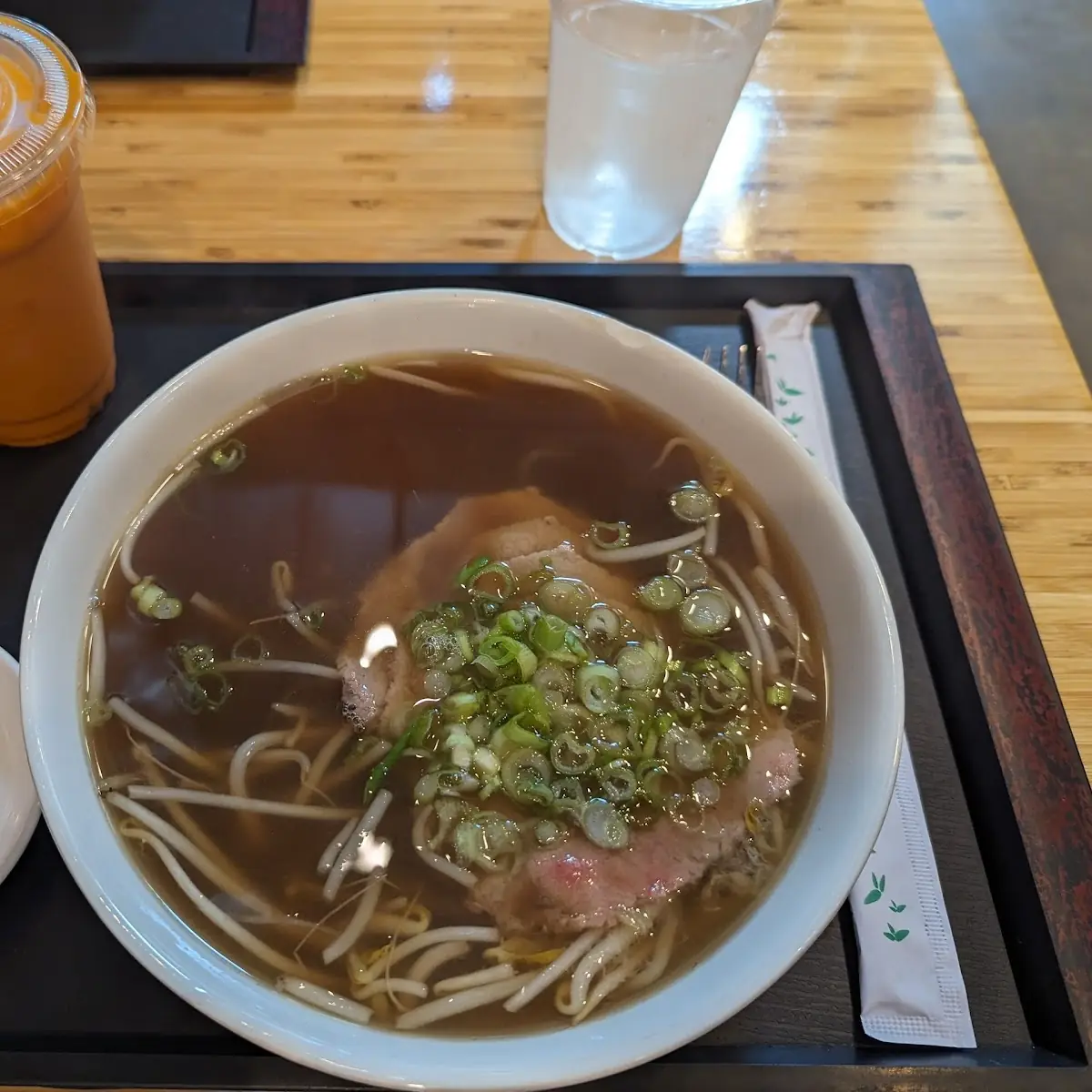 Rare Beef Rice Noodle Soup