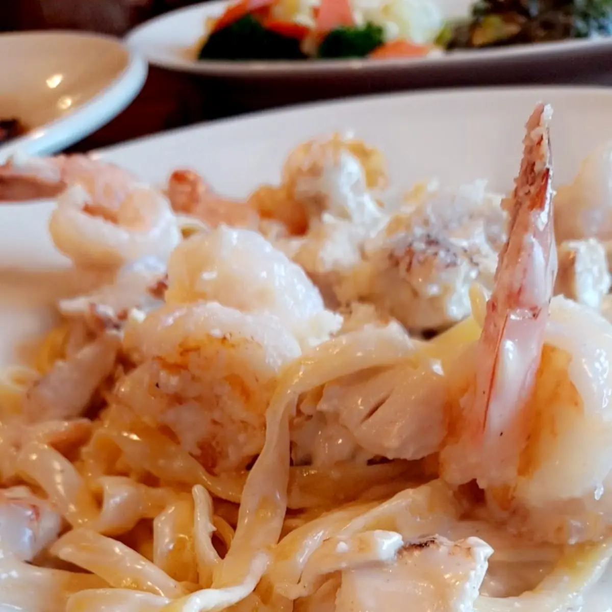 Chicken and Shrimp Alfredo