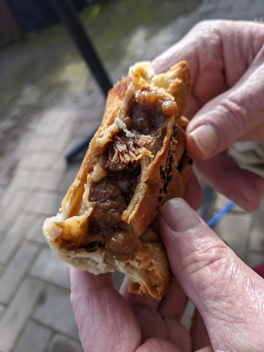 Beef Cheese Bacon Pie, The Braidwood Bakery
