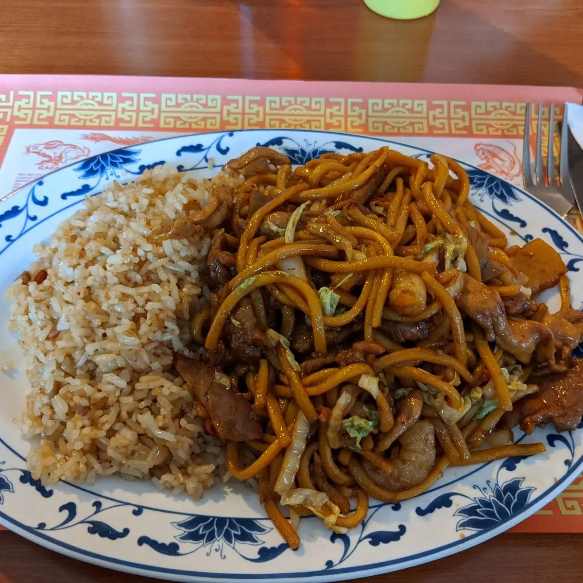 Shrimp or Beef Chow Mein