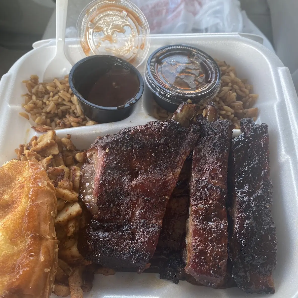 Voodoo BBQ Meat Fries
