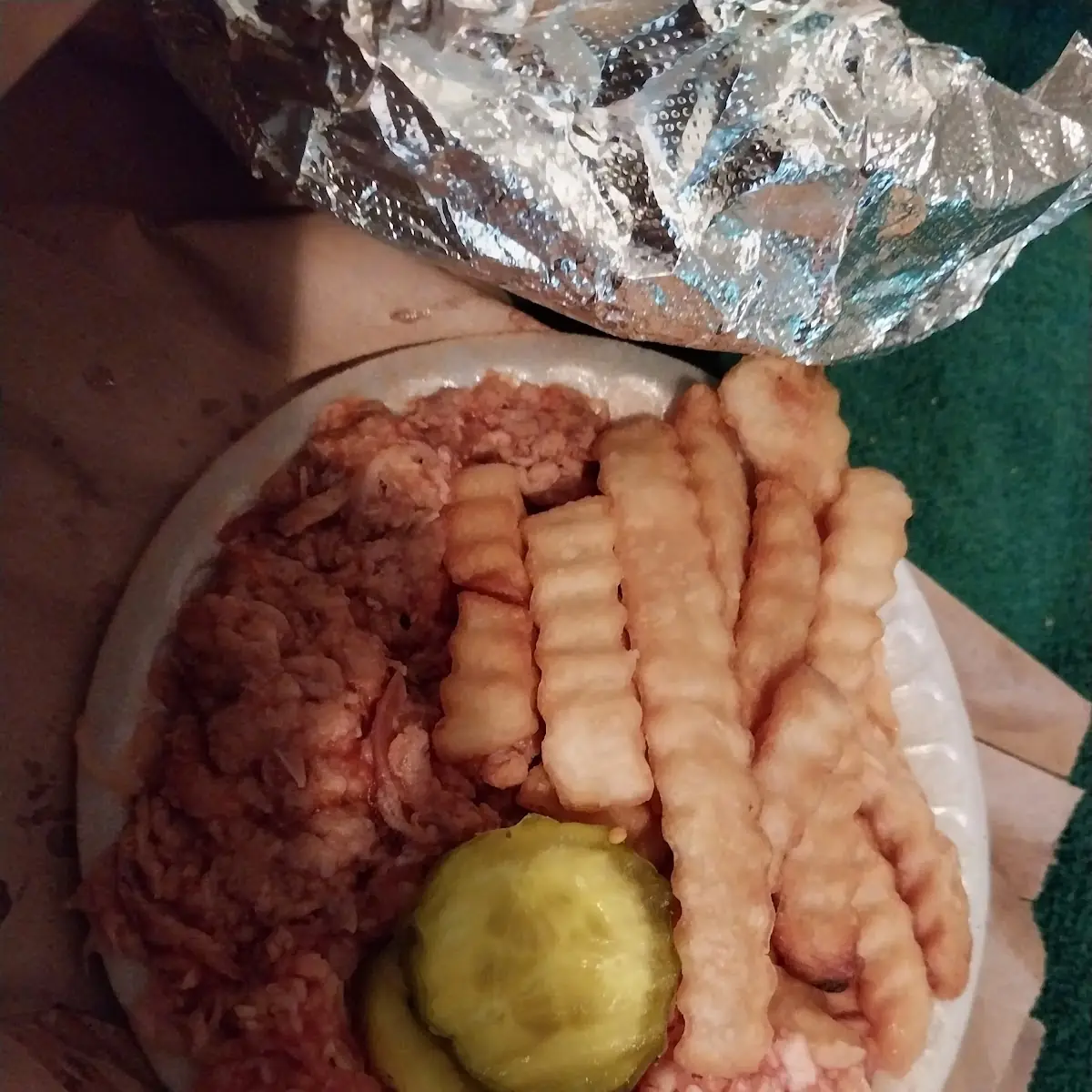 Child's BBQ Plate
