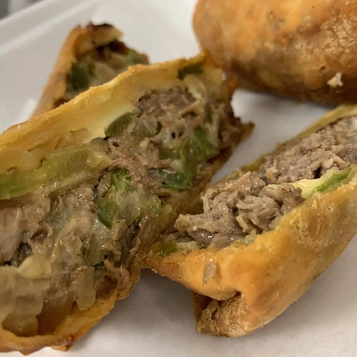 Cheesesteak Egg Rolls