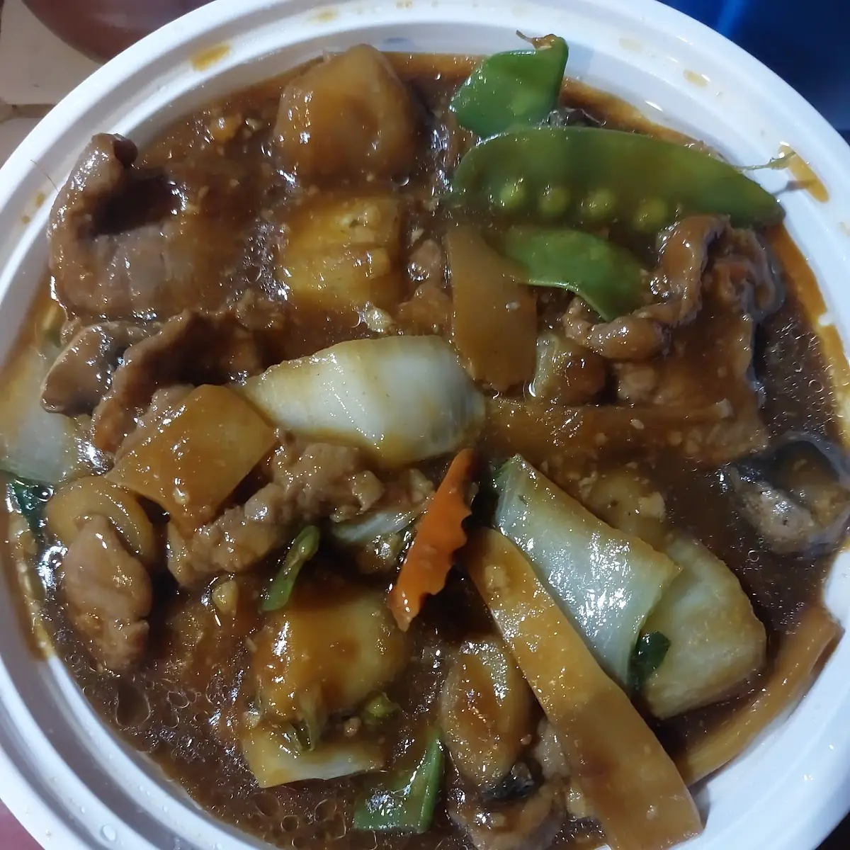 Beef with Chinese Vegetables