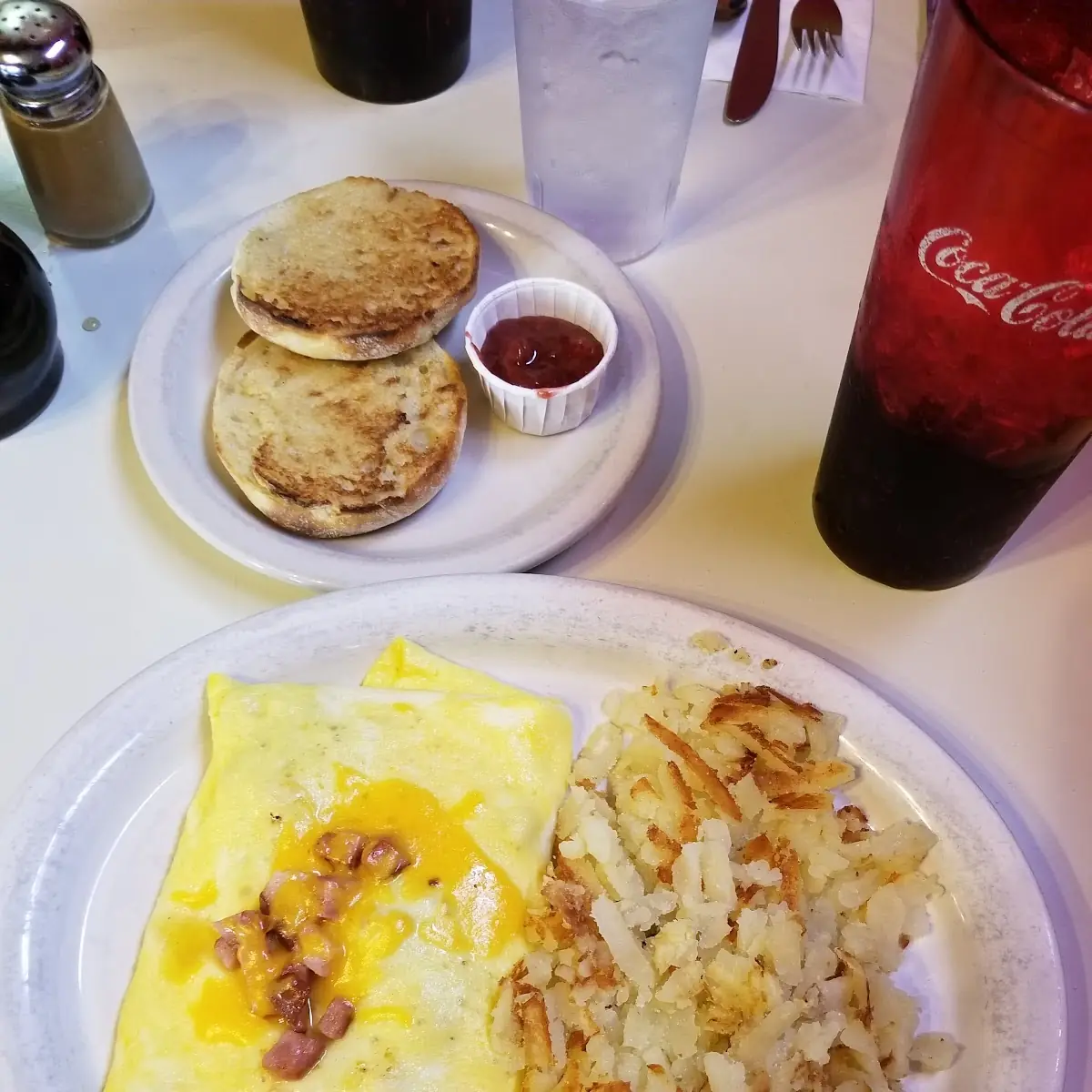 Ham and Cheese Omelette