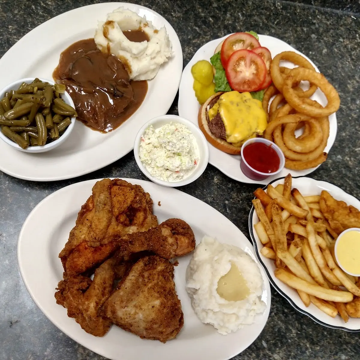 Hamburger Steak Hamburger Chicken Tenders