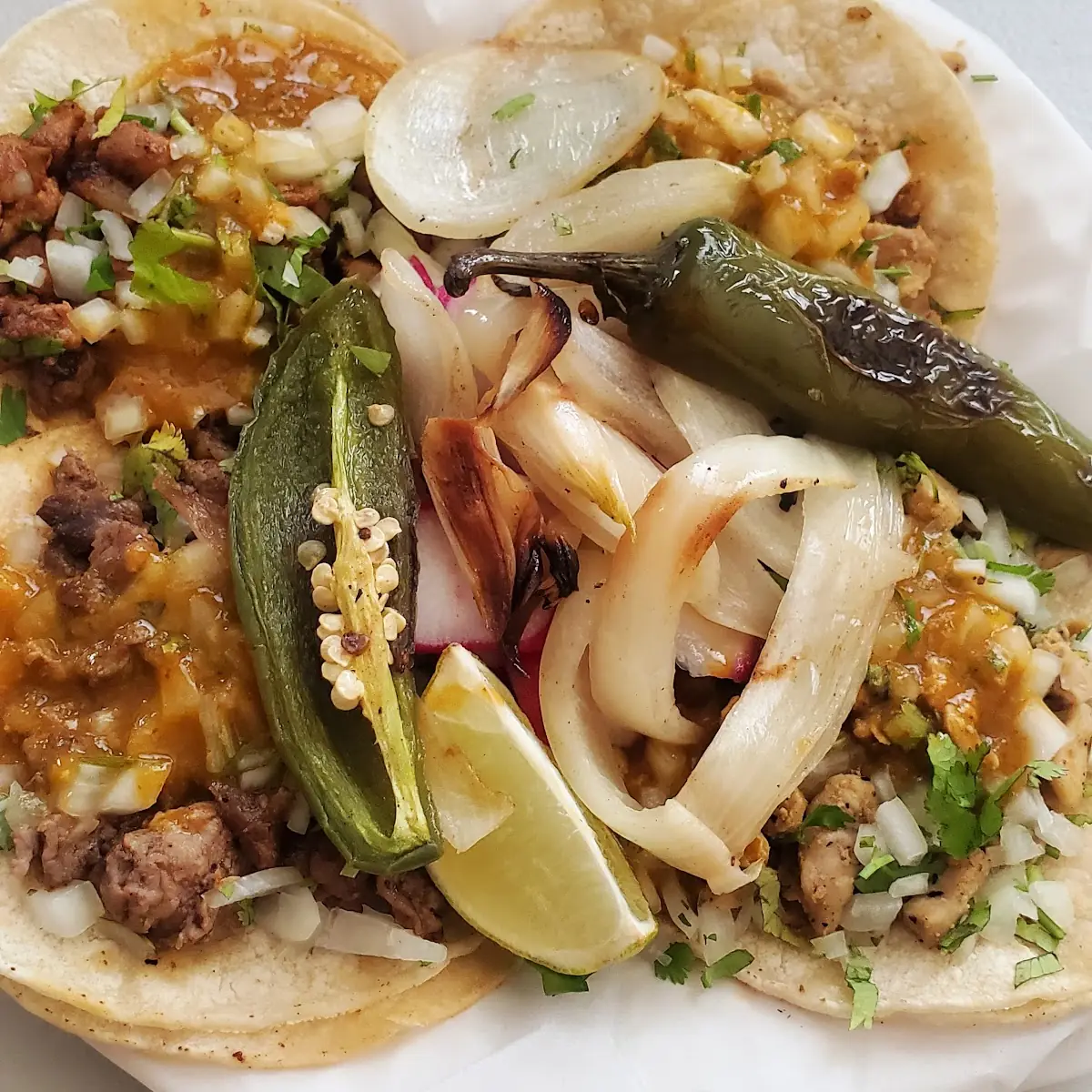 Chicken & Asada Taco