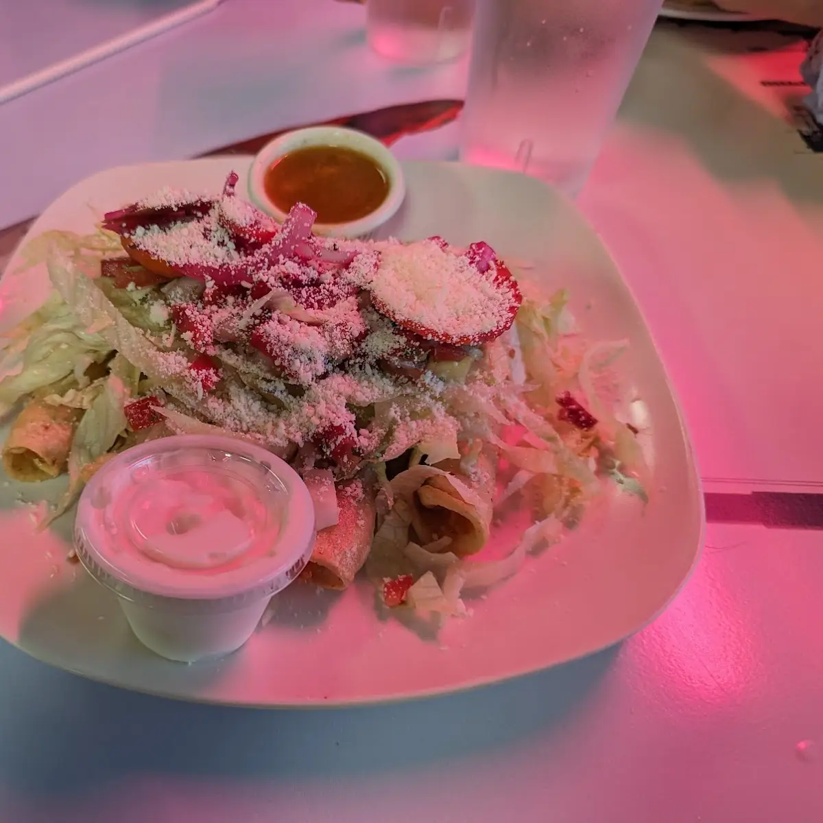 Flautas De Pollo Rolled Chicken Taco
