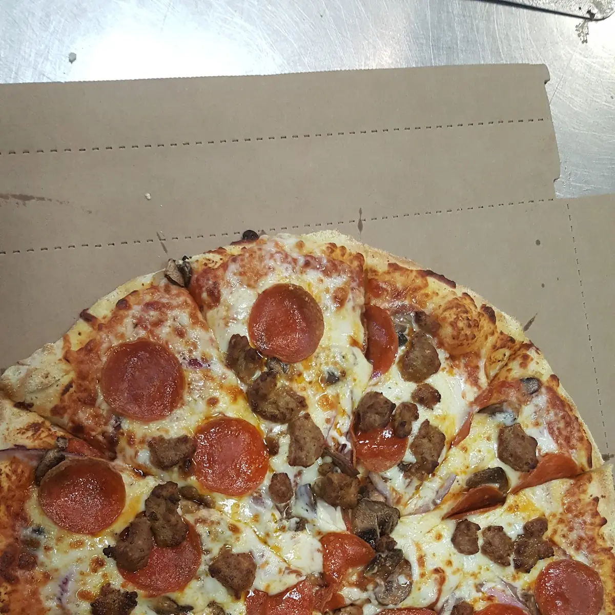 Double Pepperoni Pizza