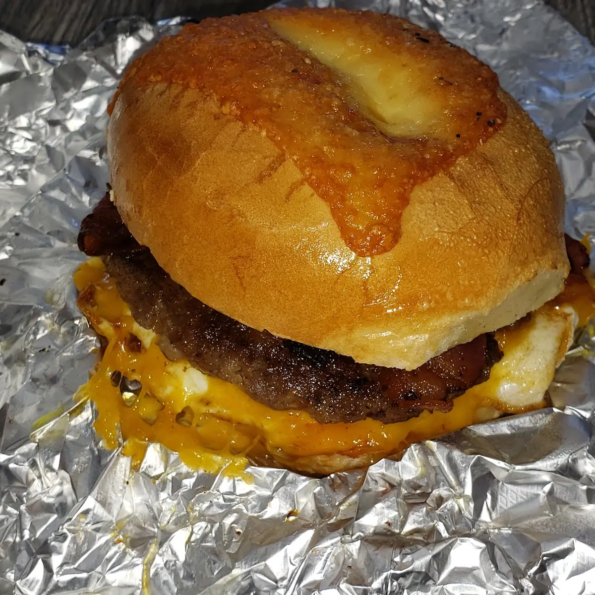 Egg and Cheddar Cheese