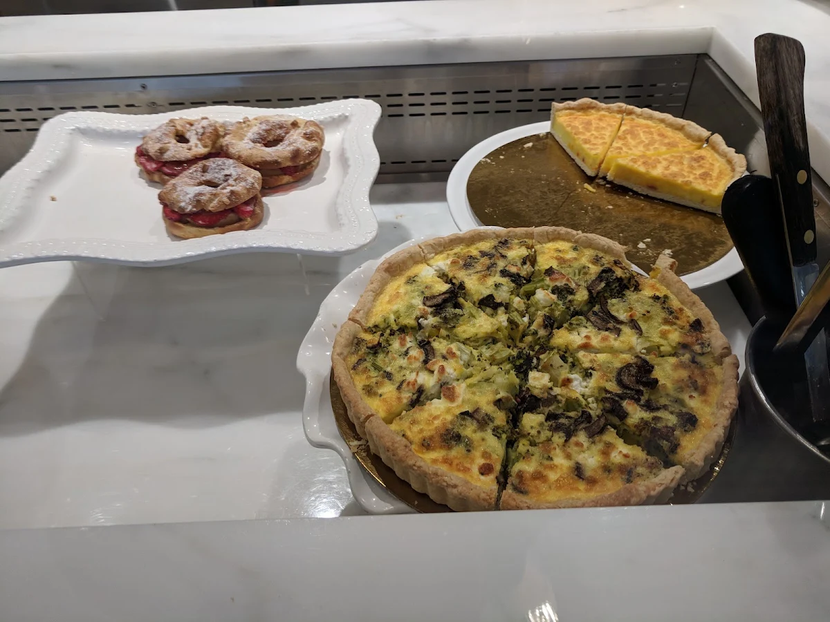 Veggie Quiche Slice