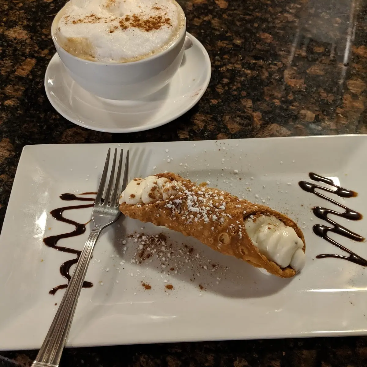 Cannoli and Cappuccino
