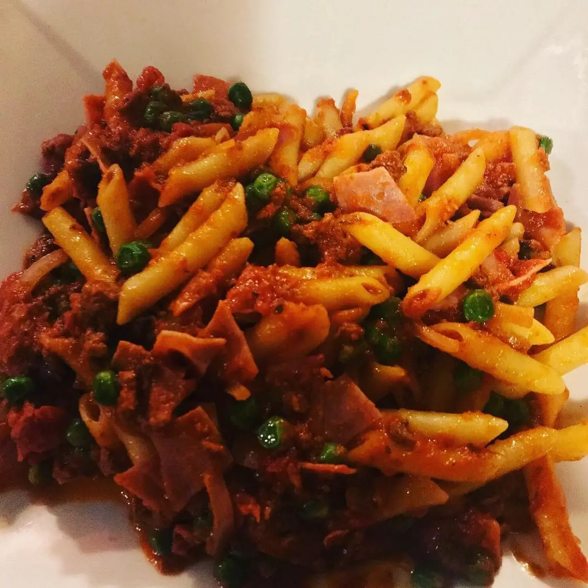 Woodsman Pasta with Meat Sauce