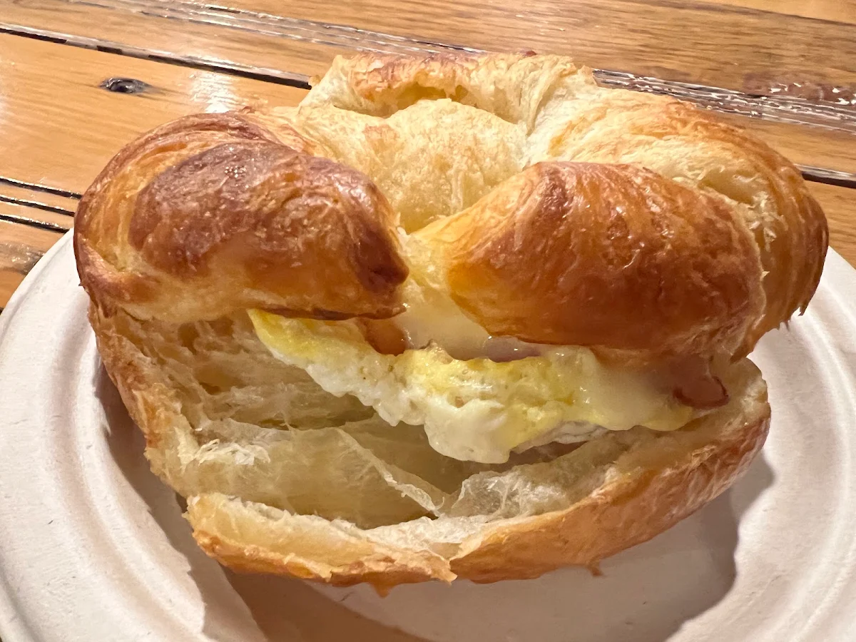 Bacon Egg and Cheese Croissant